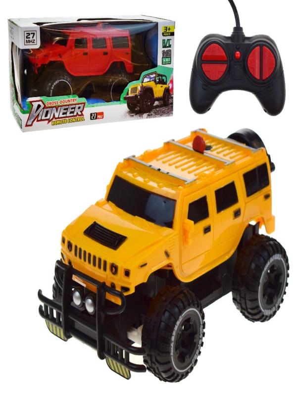 UZAKTAN KUMANDALI 1:16 DUMAN ATAN ŞARJLI JEEP CD8108P