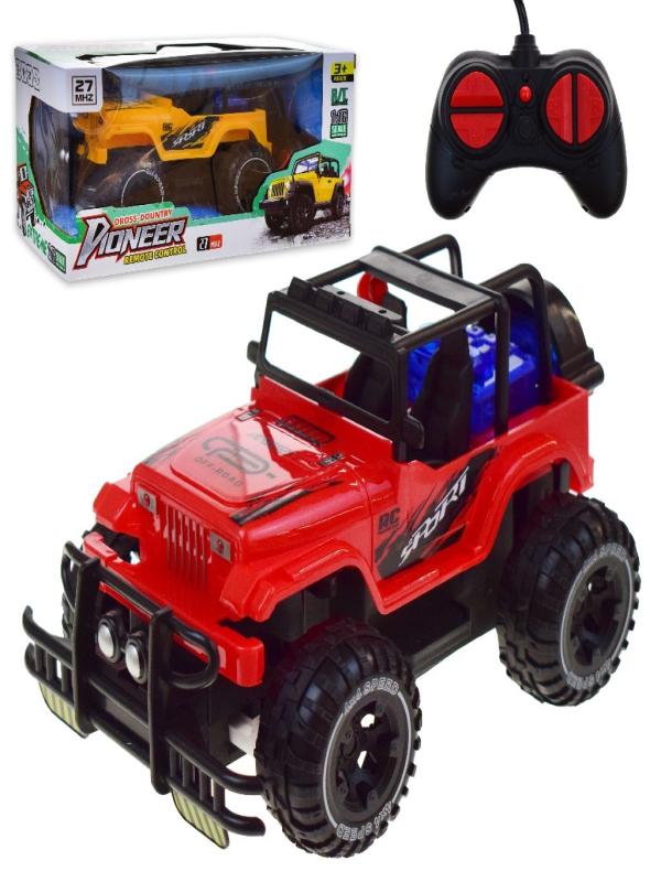 UZAKTAN KUMANDALI 1:16 DUMAN ATAN ŞARJLI JEEP CD8110P