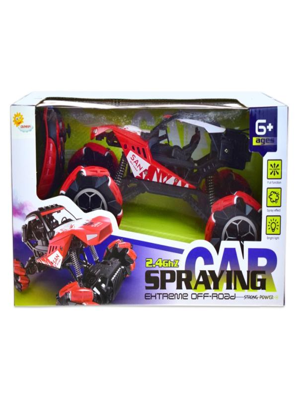 UZAKTAN KUMANDALI ŞARJLI 2.4 GHZ YAN GİDEN DUMAN ATAN ARABA 499A