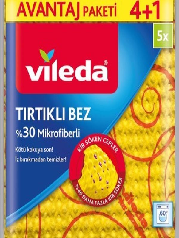 VİLEDA %30 MİKROFİBER NOV.TEM.BEZİ 4+1 EKO PAKET 10