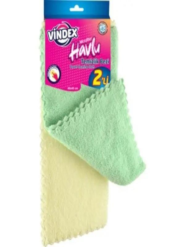 VİNDEX FAST MİKROFİBER BEZ 2 Lİ AÇIK