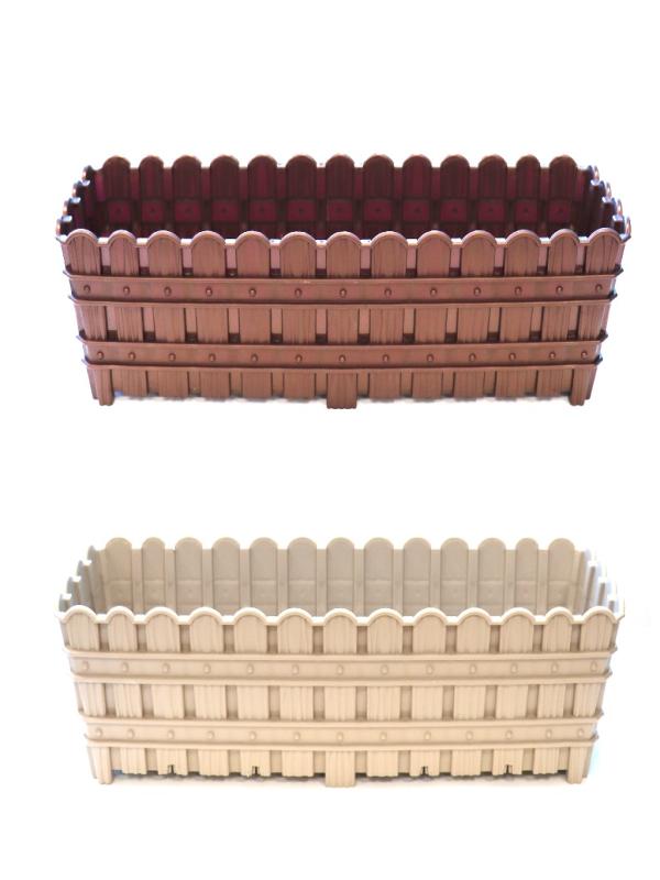 VİOLET BAMBU BALKON SAKSI 65CM 1062