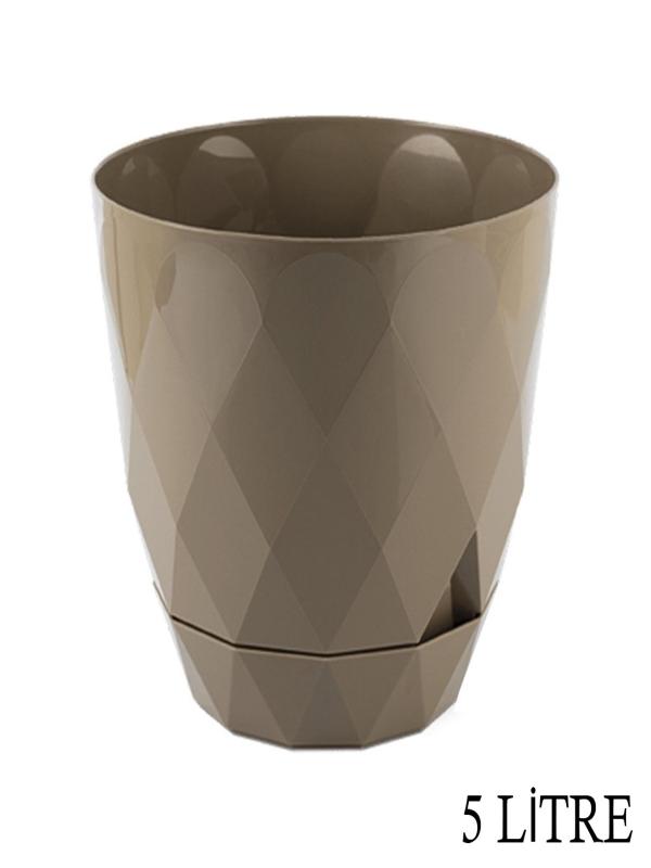 VİOLET PRİZMA SAKSI 5LT 0200