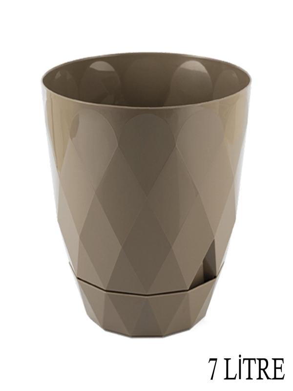 VİOLET PRİZMA SAKSI 7LT 0201