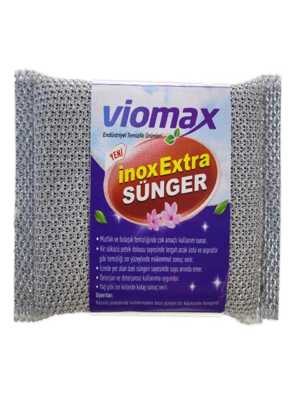 VİOMAX EKSTRA İNOX TEMİZLİK SÜNGERİ 2Lİ TM-785