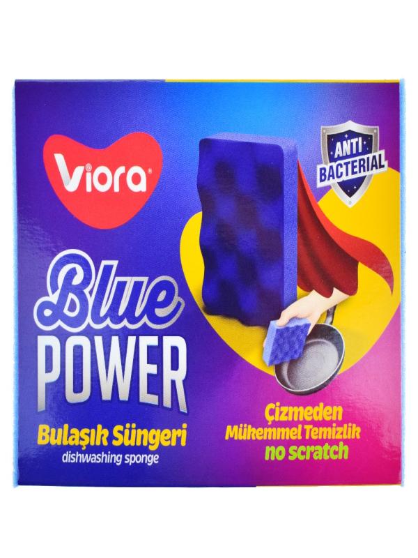 VİORA 2 Lİ BLUE POWER SÜNGER VRP-604