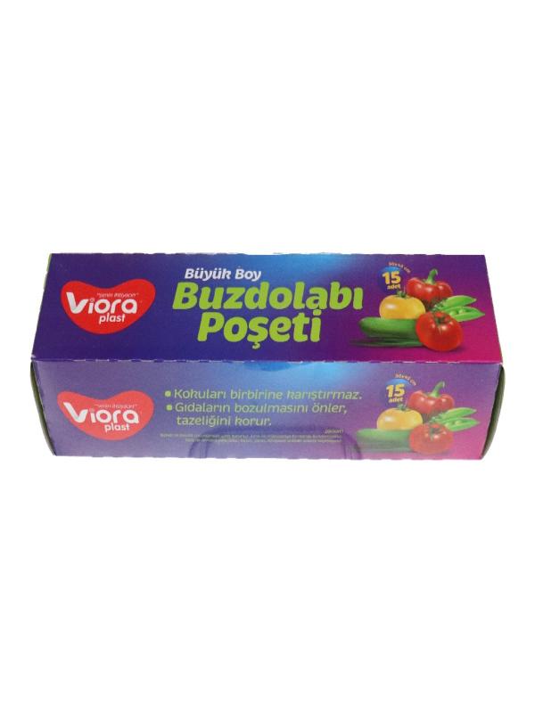VİORA BUZDOLABI POŞETİ BÜYÜK 15 AD. VRP-208
