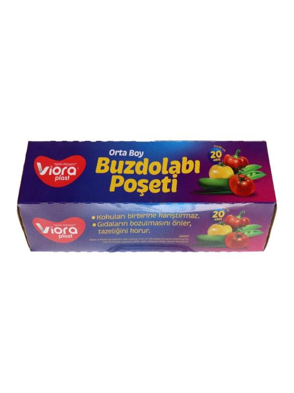 VİORA BUZDOLABI POŞETİ ORTA 20 AD. VRP-207