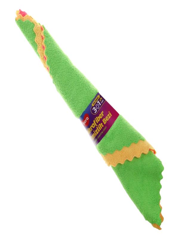 VİORA MİKROFİBER TEMİZLİK BEZ ECO CLEAN 4 LÜ VRP-320