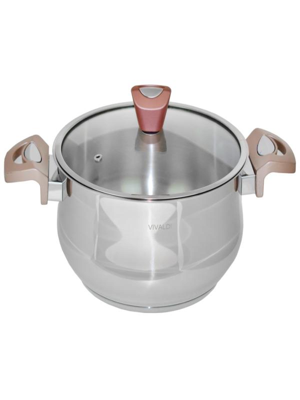 VİVALDİ ORKİDE ÇELİK DERİN TENCERE 26 CM