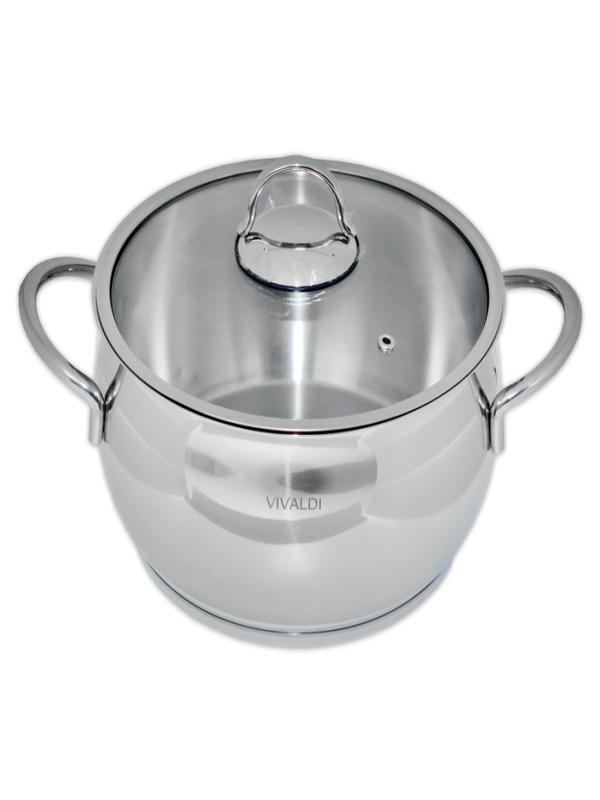 VİVALDİ TOMBO ÇELİK DERİN TENCERE 24 CM G077