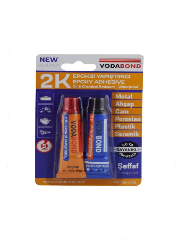 VODABOND 2K RAPİD EPOXY YAPIŞTIRICI 30GR