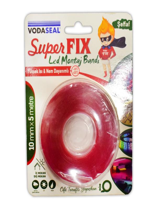 VODASEAL LED MONTAJ BANDI 10MM*5 MT ŞEFFAF VHB105