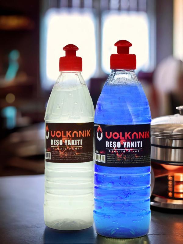 VOLKANİK JEL OCAK YAKITI 500 ML ŞEFFAF