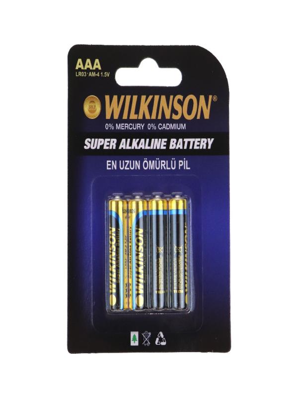 WİLKİNSON LR03 4LÜ KARTELALI İNCE PİL