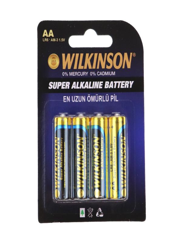 WİLKİNSON LR06 4LÜ KARTELALI KALEM PİL