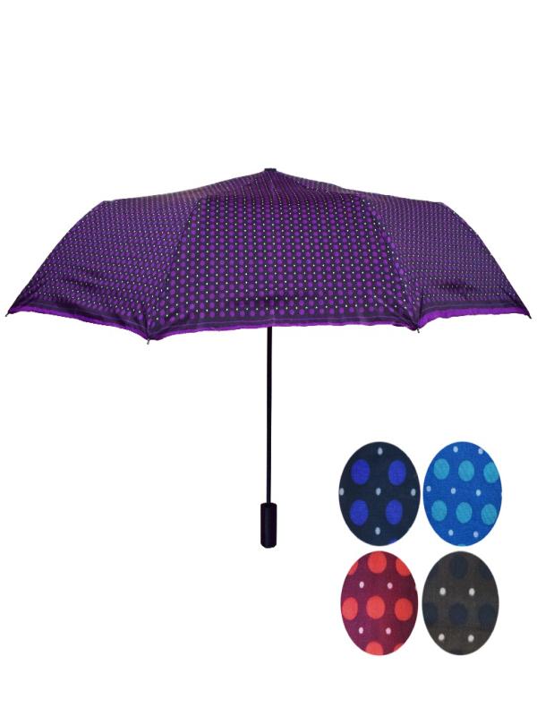 YARIM OTOMATİK 8 TEL POLYESTER KUMAŞ BAYAN ŞEMSİYE M2307