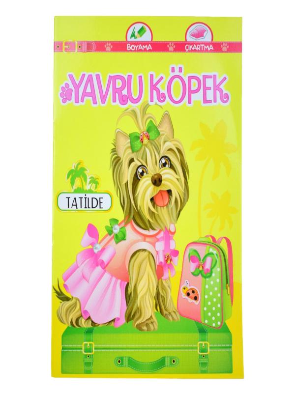 YAVRU KÖPEK TATİLDE - ÇIKARTMALI ÇOCUK KİTABI