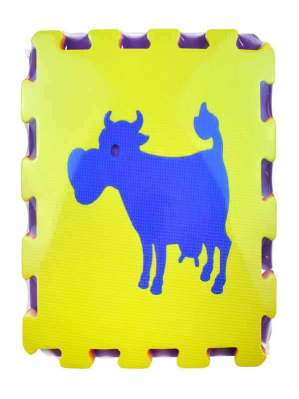 YER MATI 7 MM EVA 33*33 HAYVANLAR 90-962