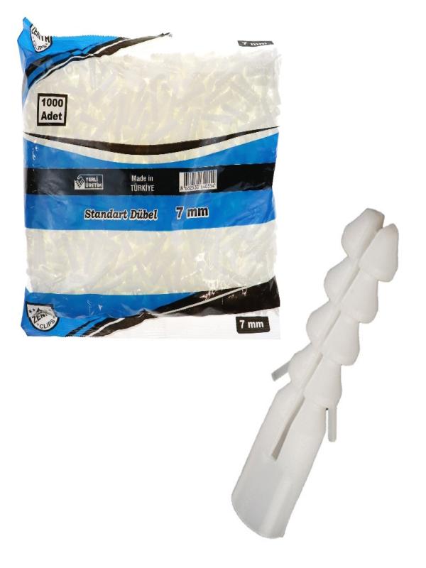 ZENITH STANDART DÜBEL 7MM PK:1000