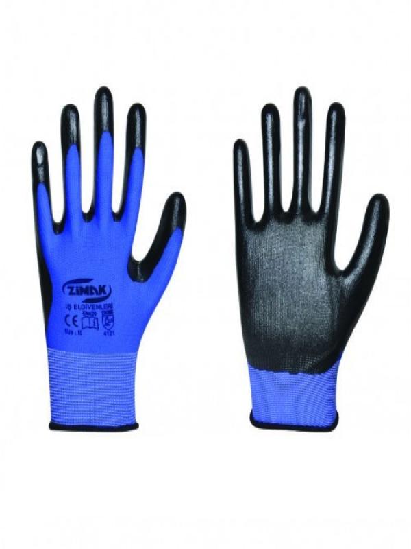 ZİMAK EL-114 MAVİ SİYAH ELDİVEN NO:10