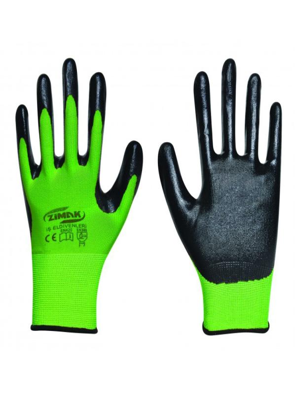 ZİMAK EL-115 YEŞİL SİYAH ELDİVENİ NO:10
