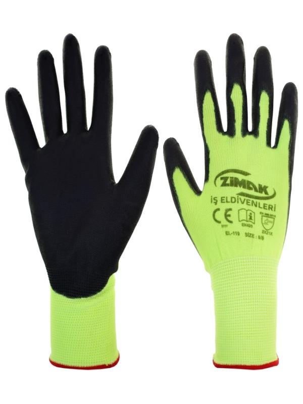 ZİMAK EL-119 SİYAH ELDİVEN NO:8