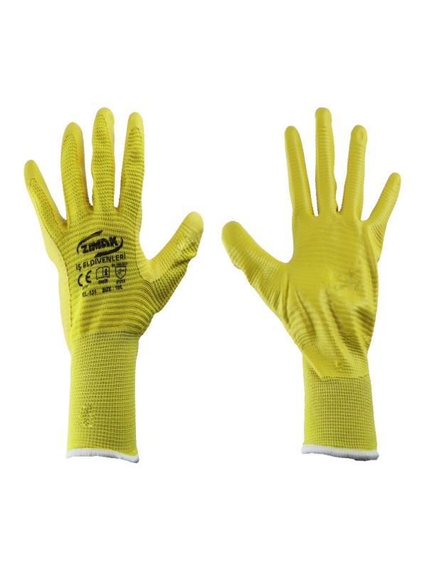 ZİMAK EL-131 SARI TIRTIRLI ELDİVEN NO:10