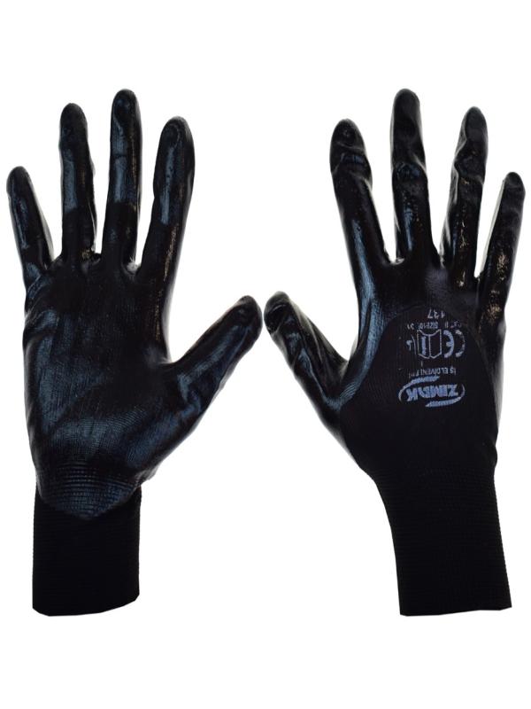 ZİMAK EL-137 NİTRİL KAPLI SİYAH ELDİVEN NO:10