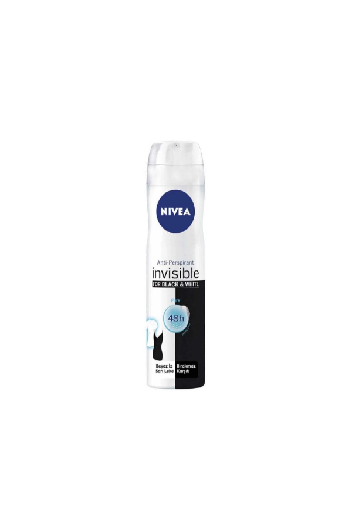 DEO NIVEA INV PURE B&W BAYAN  