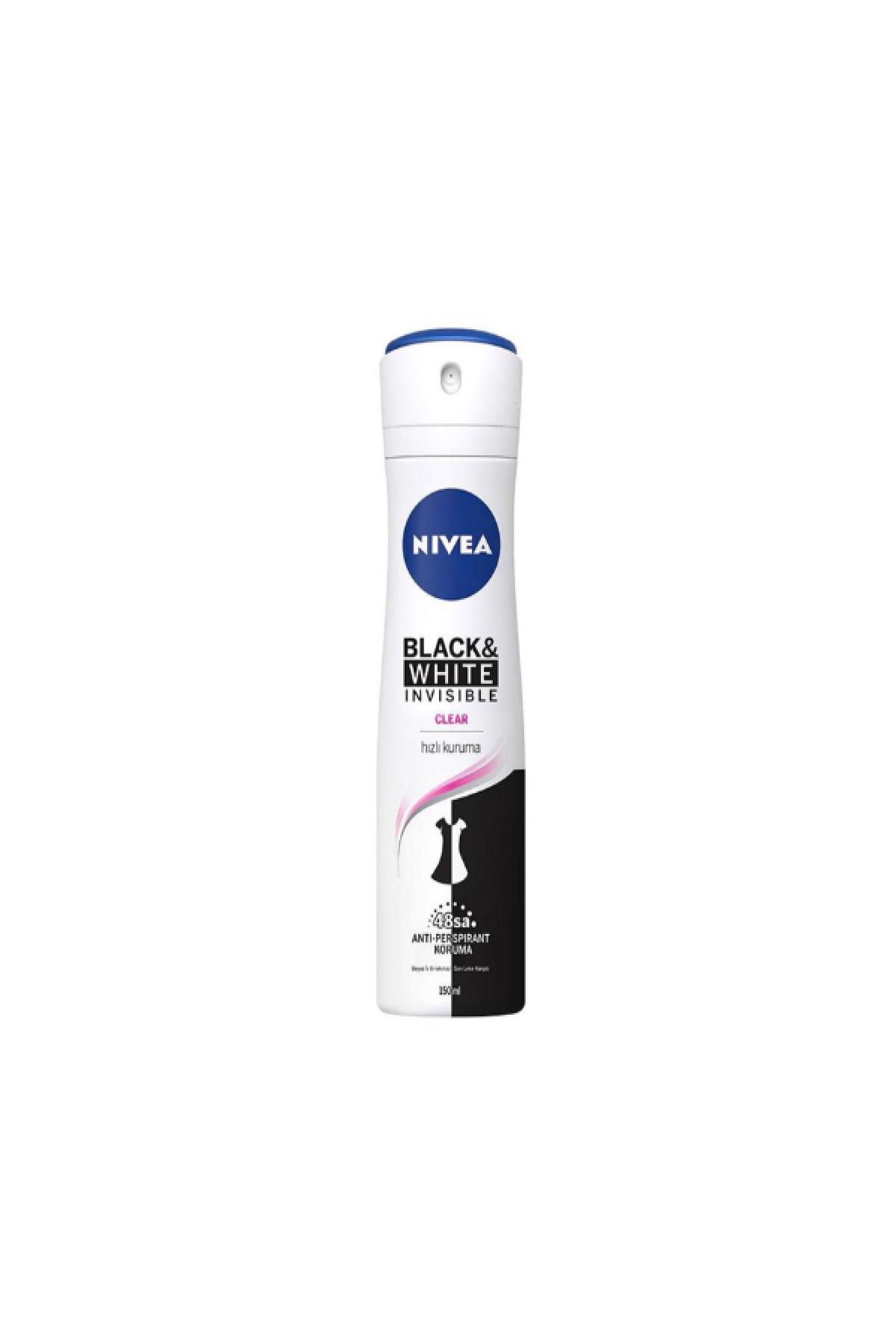 DEO NIVEA INV CLEAR B&W BAYAN 