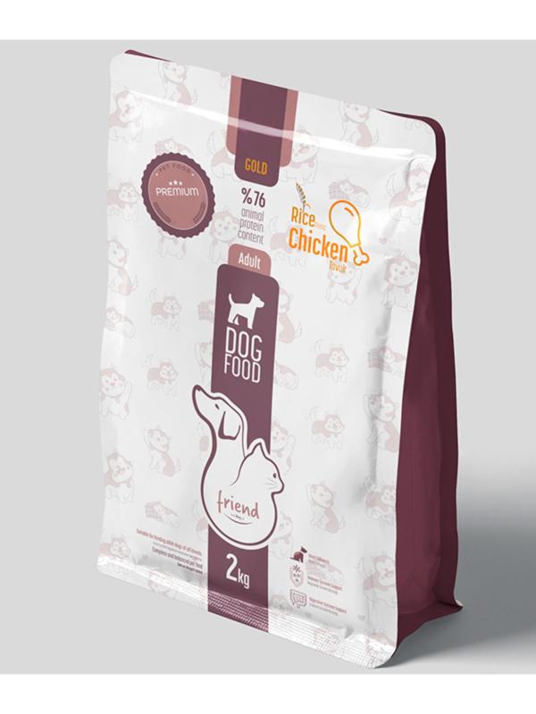 Friend Pet Premium Gold Yetişkin Köpek Maması Tavuklu 2 Kilo