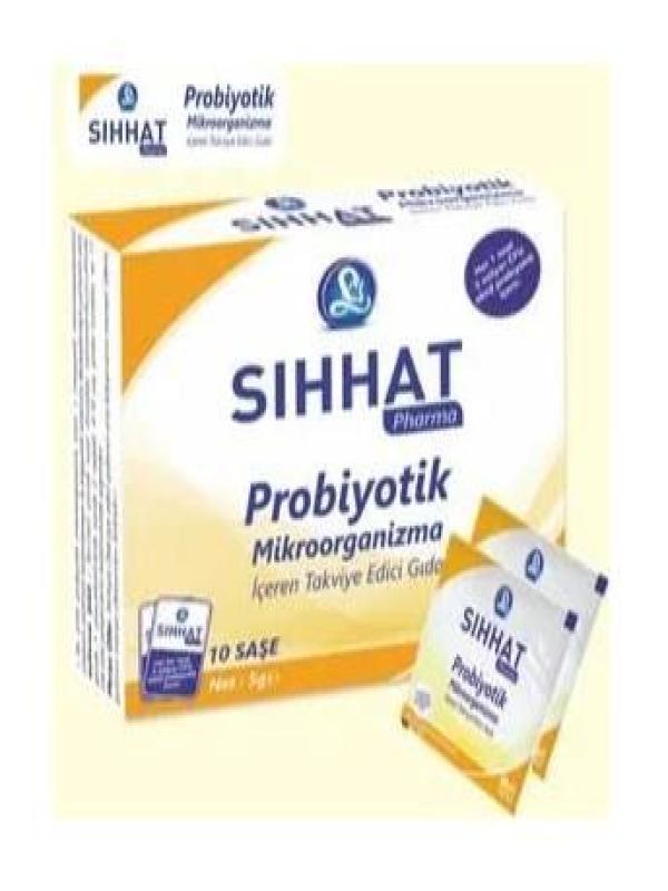 SIHHAT PROBİYOTİK 10 ŞASE