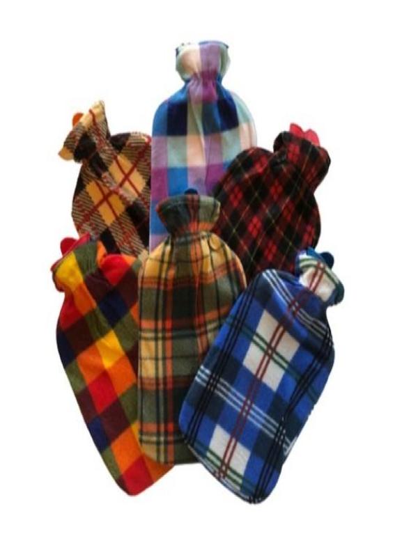 Nerox Termofor Polar Kılıflı Sıcak Su Torbası 2 lt - Karma Desen