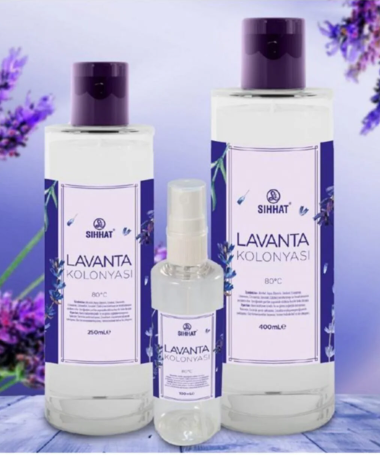 Sıhhat Lavanta Kolonyası 400 Ml 80 Derece