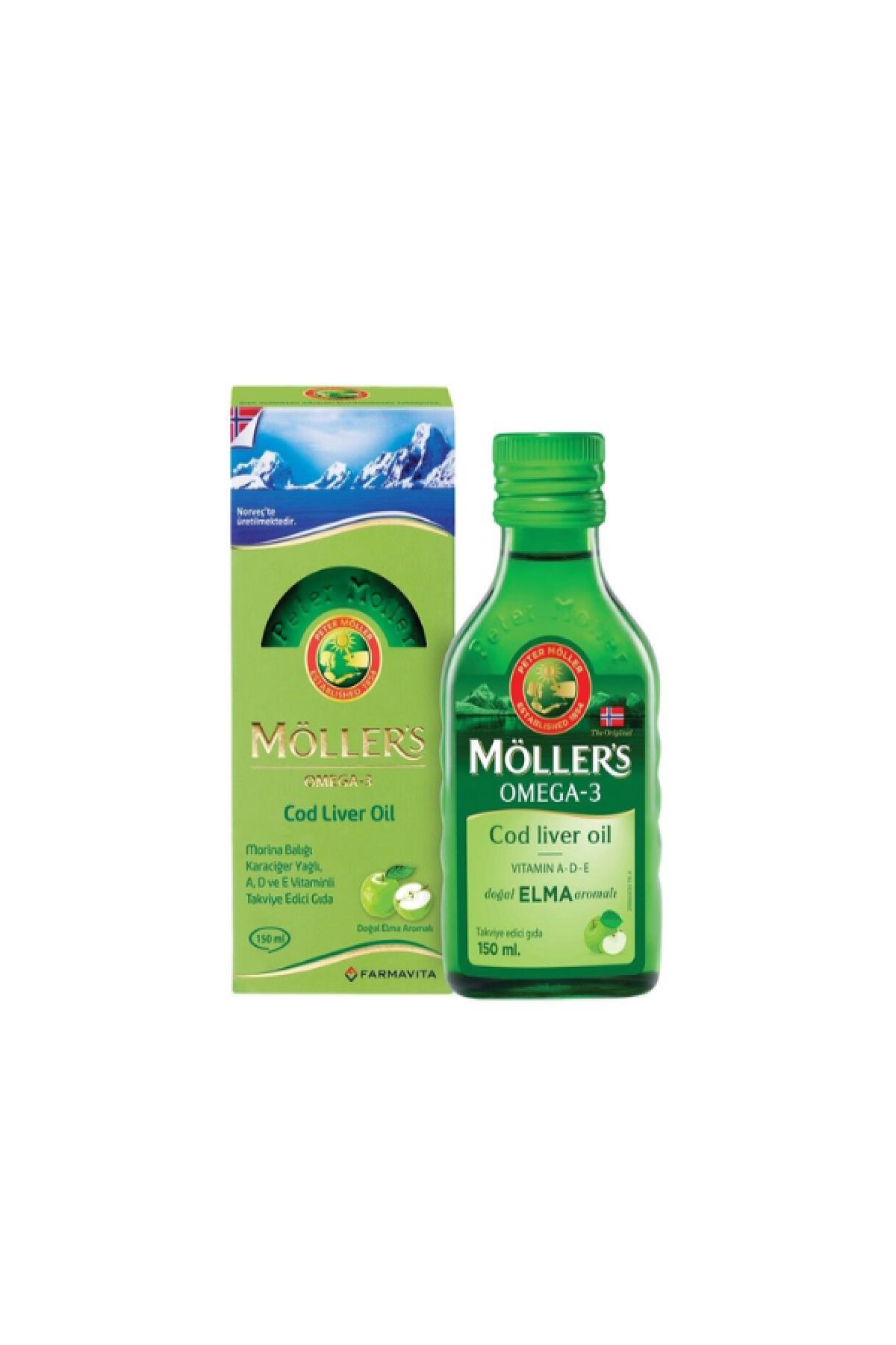 MOLLERS OMEGA 150 ML ELMA AROM