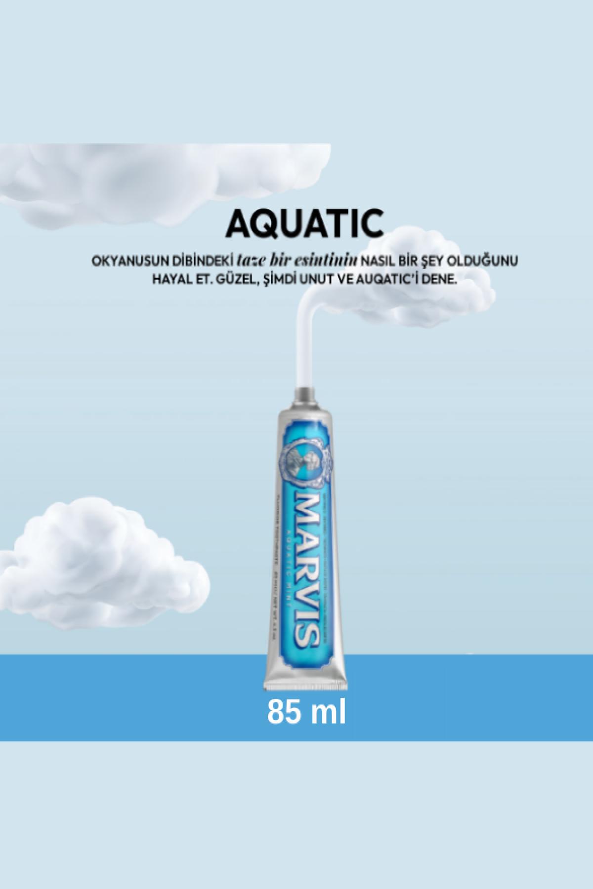 Marvis Aquatic Mint Xylitol Diş Macunu 85 ml