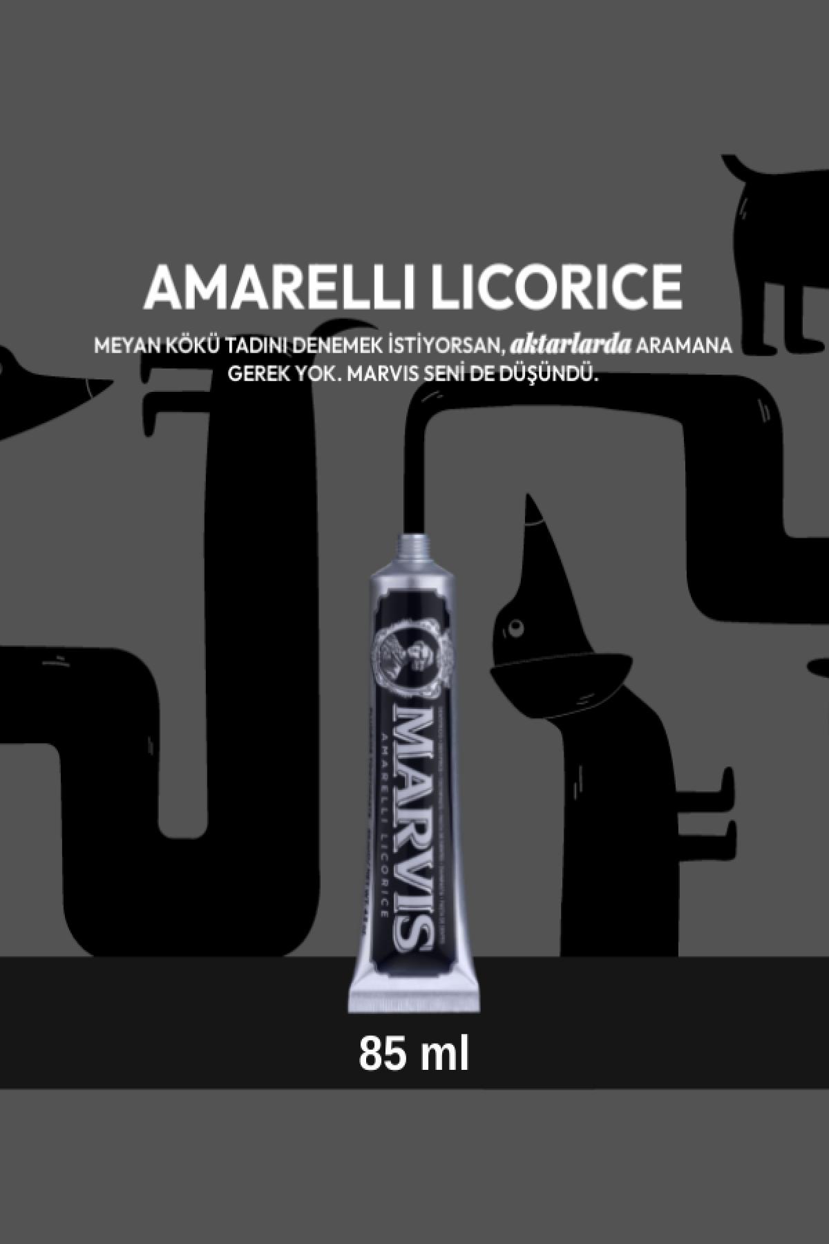 Marvis Amarelli Licorice Diş Macunu 85 ml