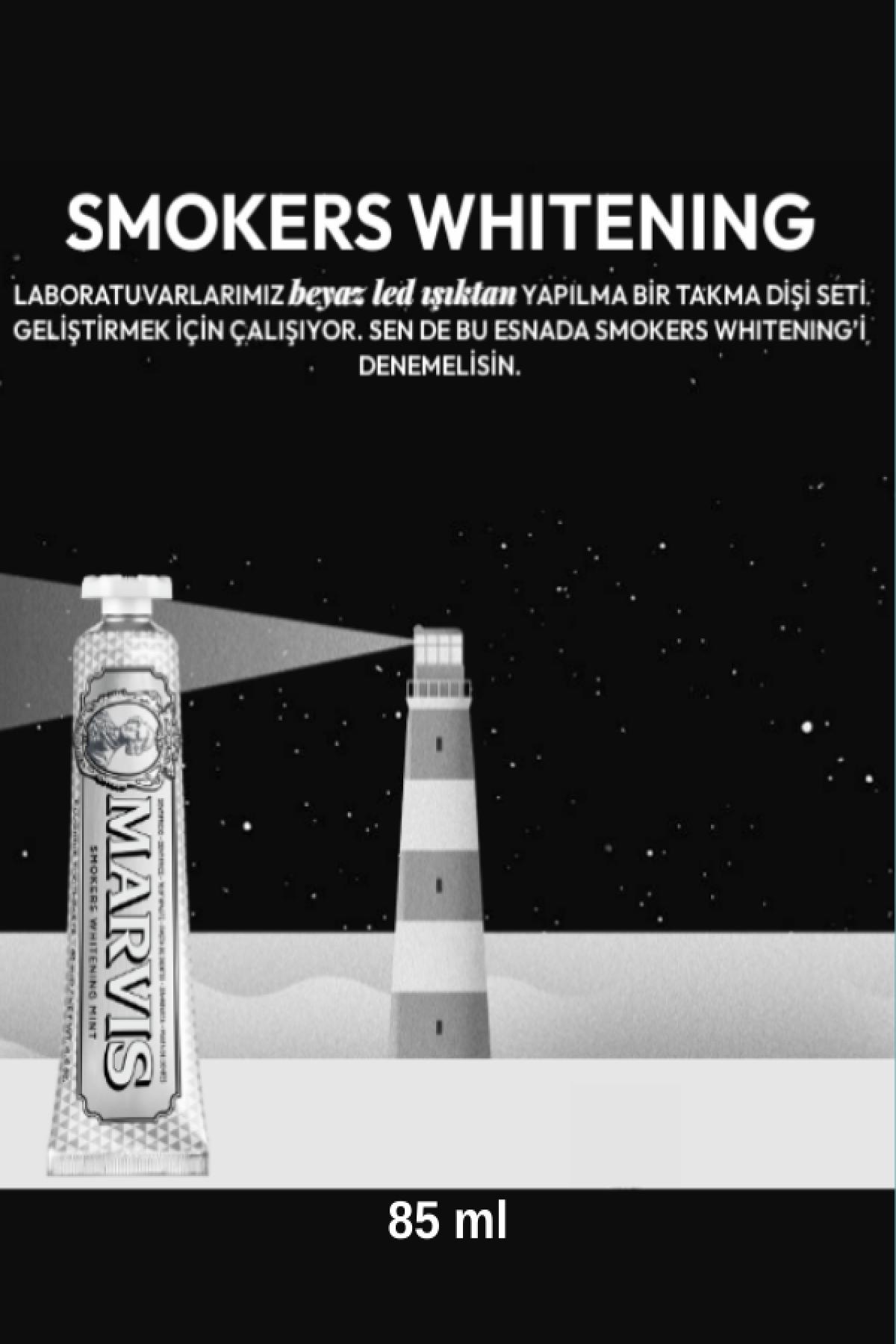 Marvis Smokers Whitening Mint Diş Macunu 85 ml