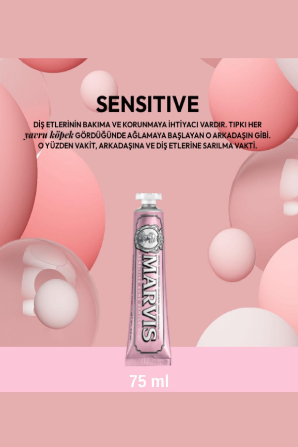 Marvis Sensitive Gums Mint Diş Macunu 75 ml