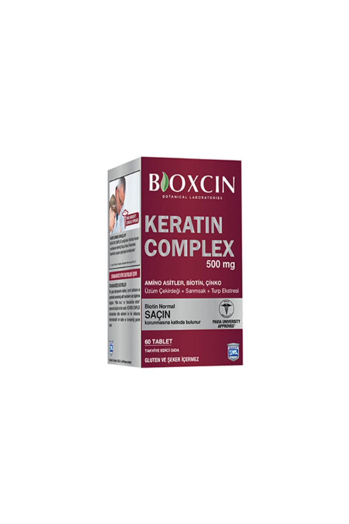 BIOXCIN KERATIN COMP 500 MG 60