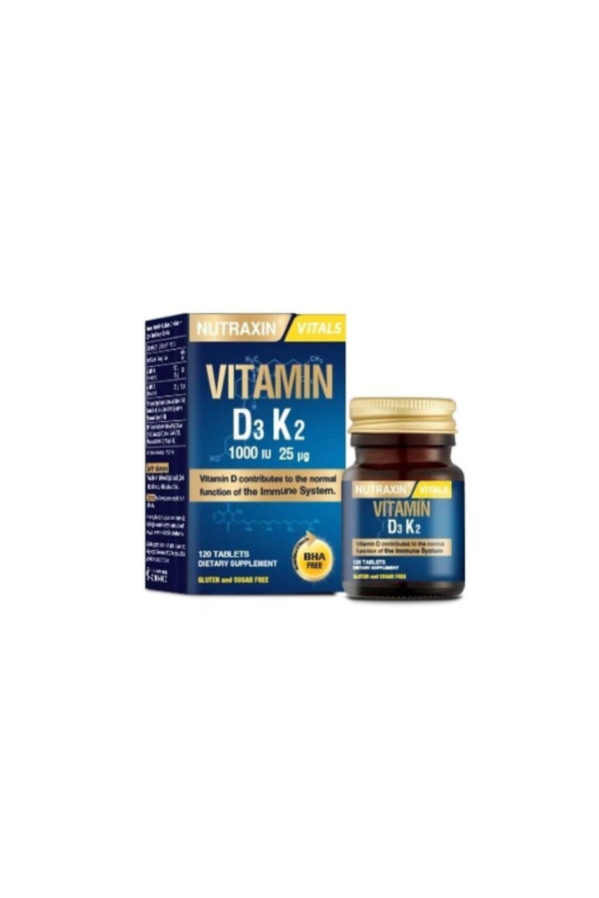 NUTRAXIN D3K2 VITAMIN 120 TB  