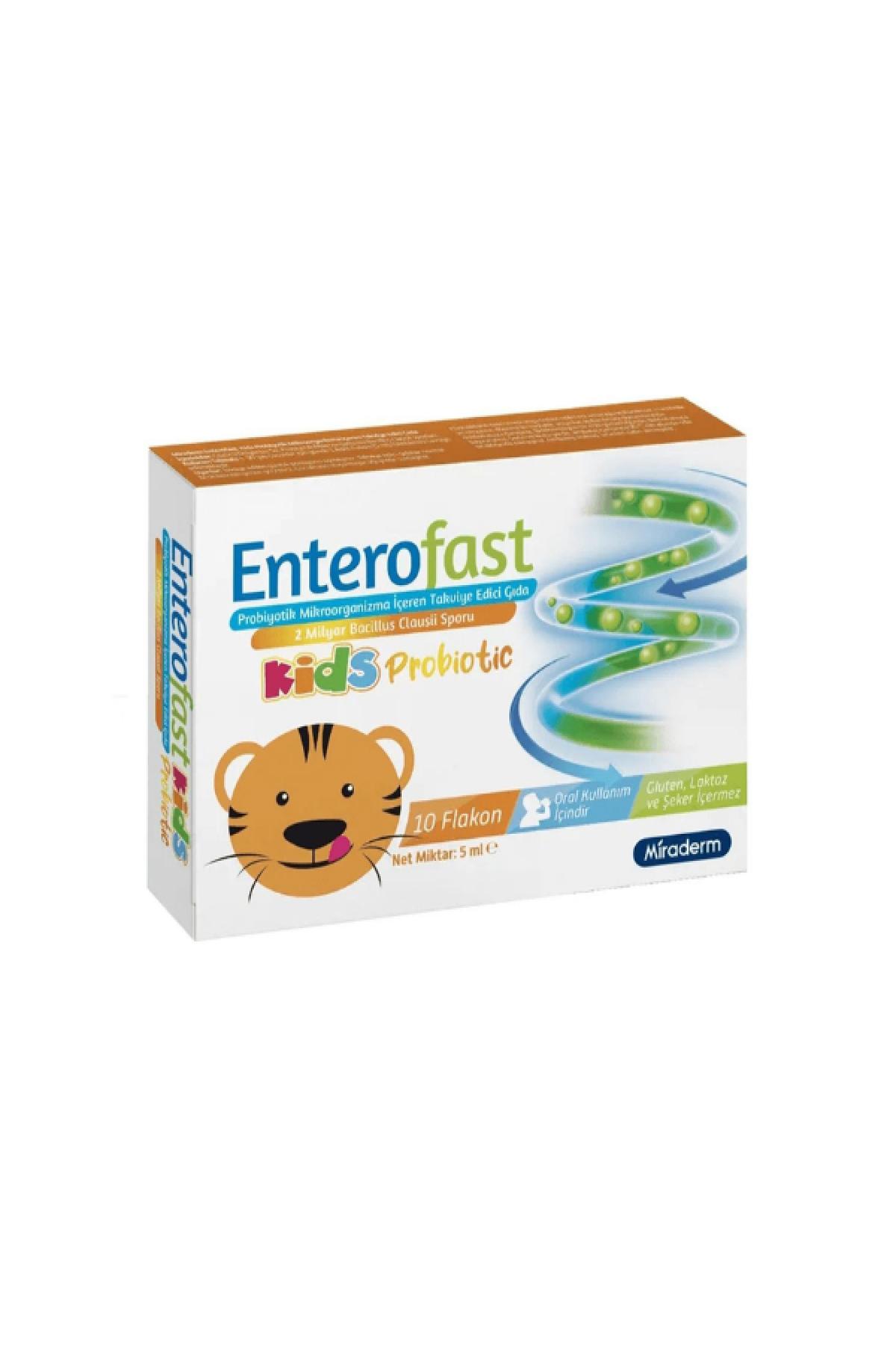 ENTEROFAST KIDS PROBIOTIC 10 F
