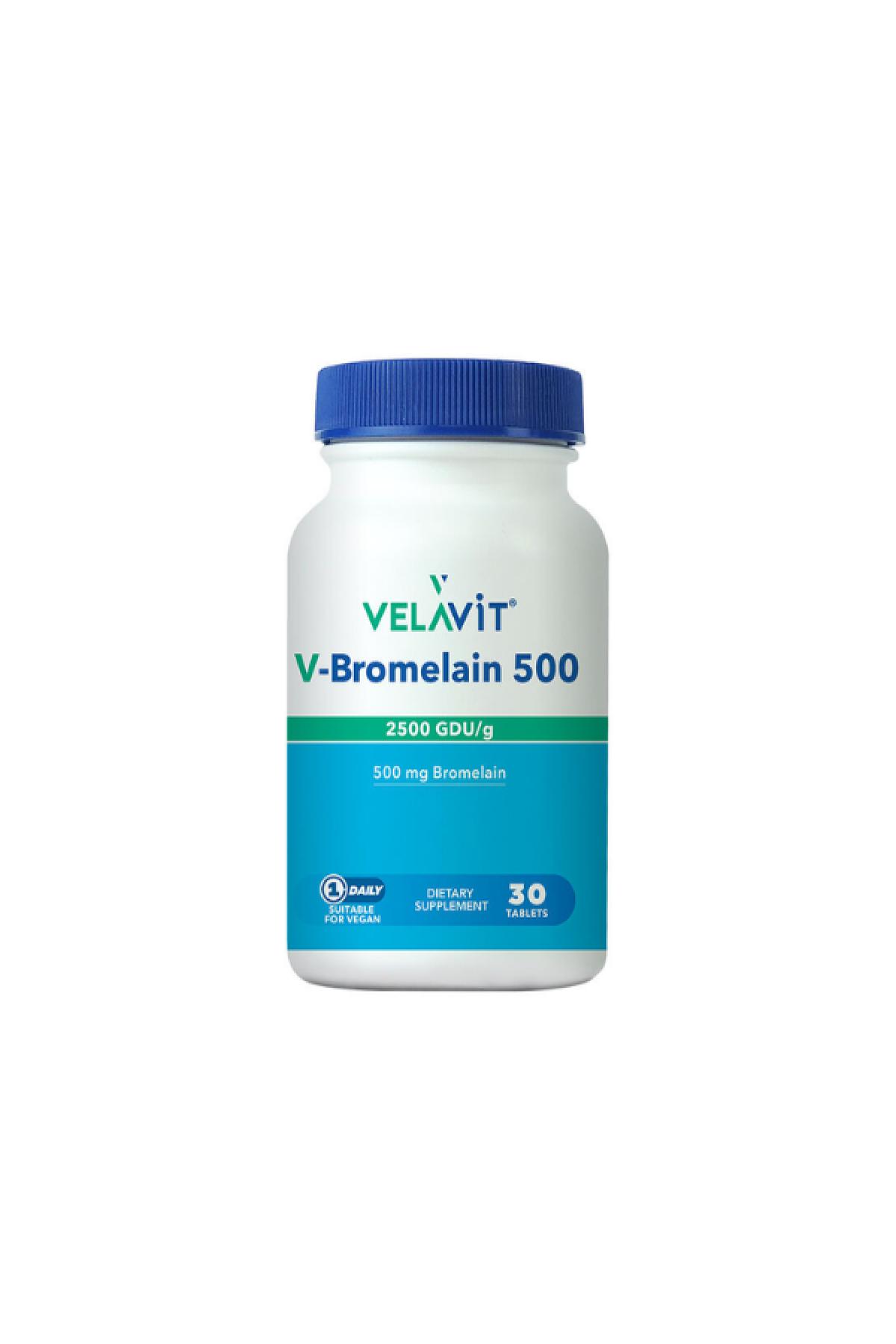 VELAVIT V-BROMELAIN 500 MG 30 
