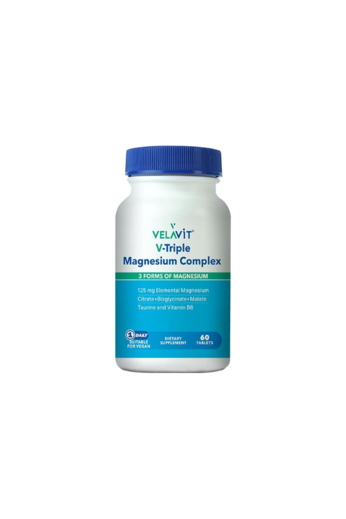 VELAVIT V TRIPLE MAGNESIUM 60 