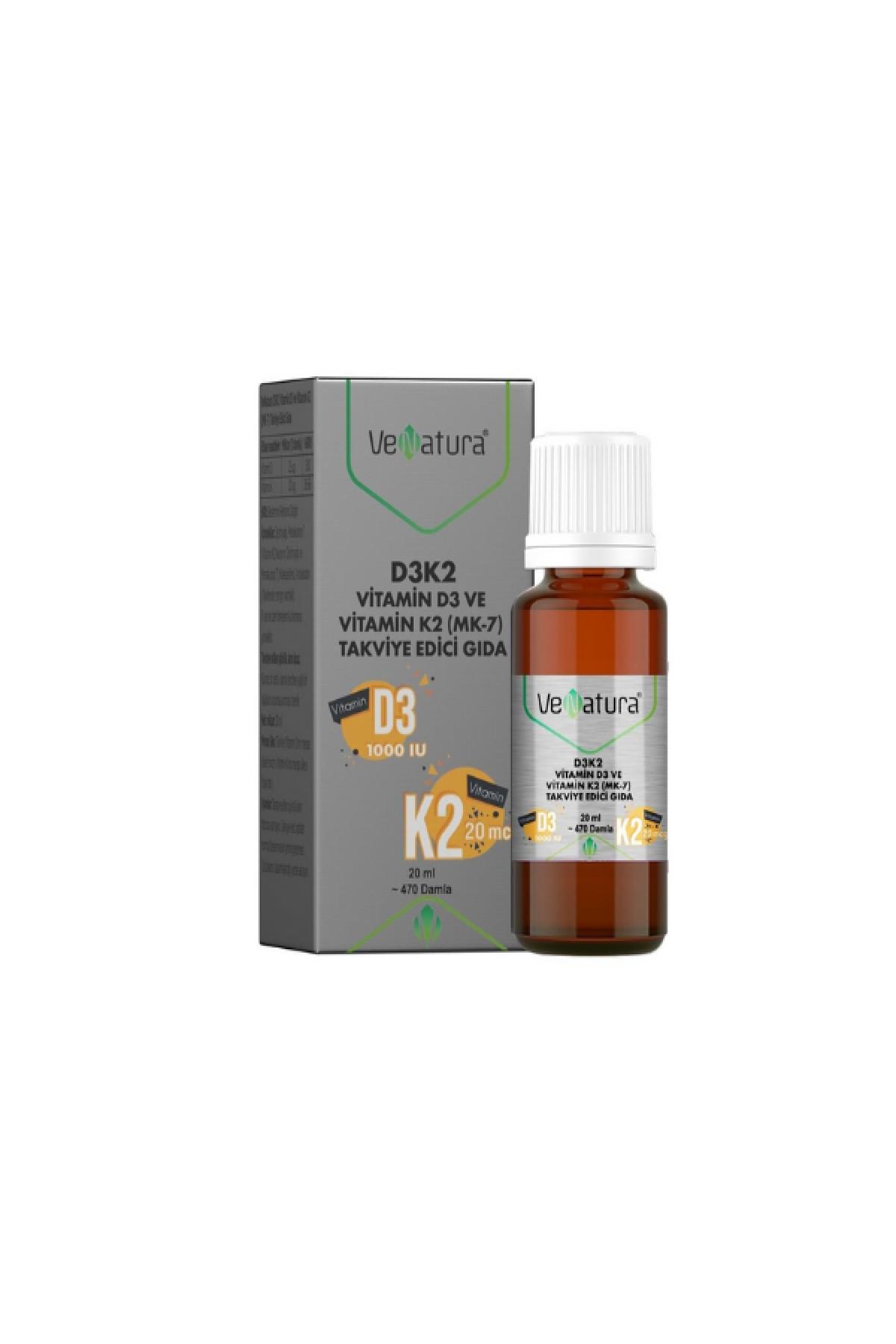 VENATURA D3K2 MENAQ 20ML DAMLA
