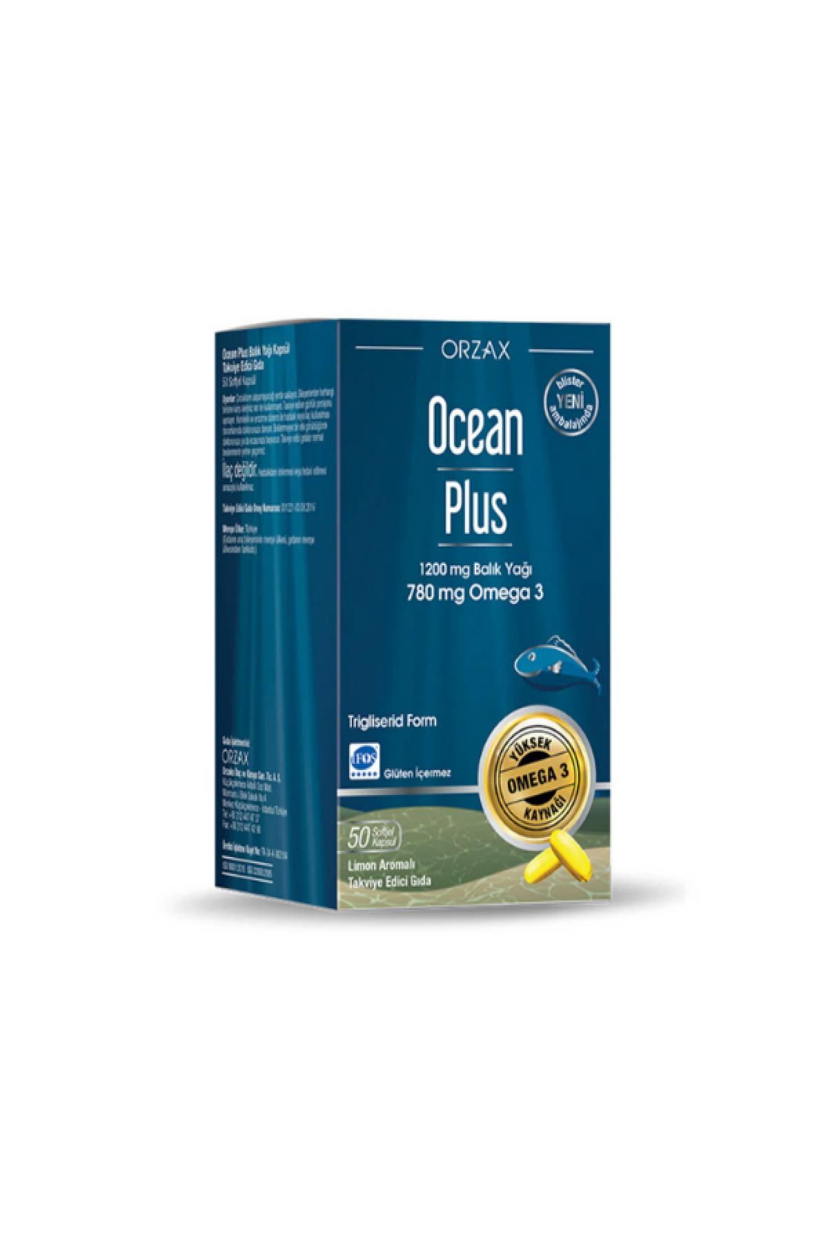 OCEAN PLUS 1200 MG 50 CAP.    