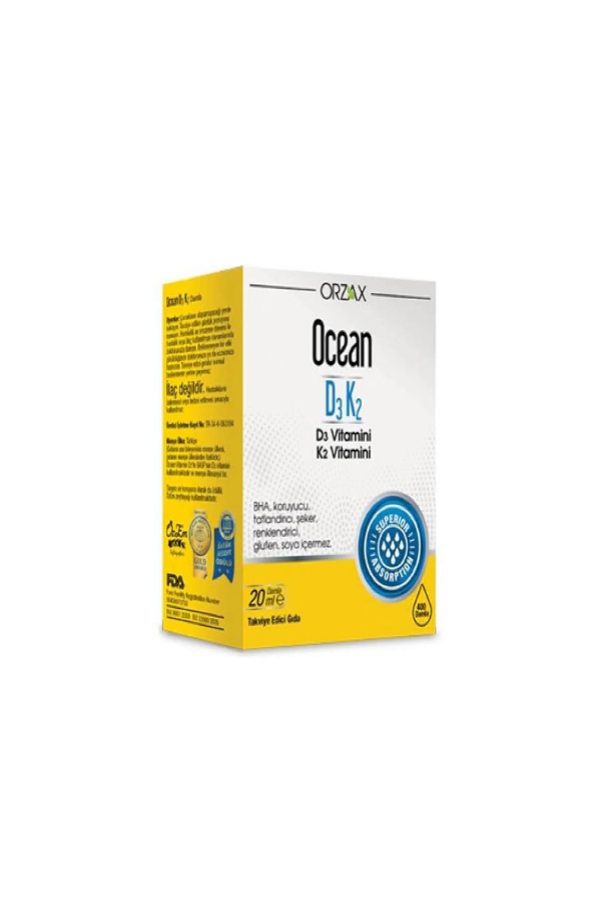 OCEAN D3 K2 20 ML DAMLA       