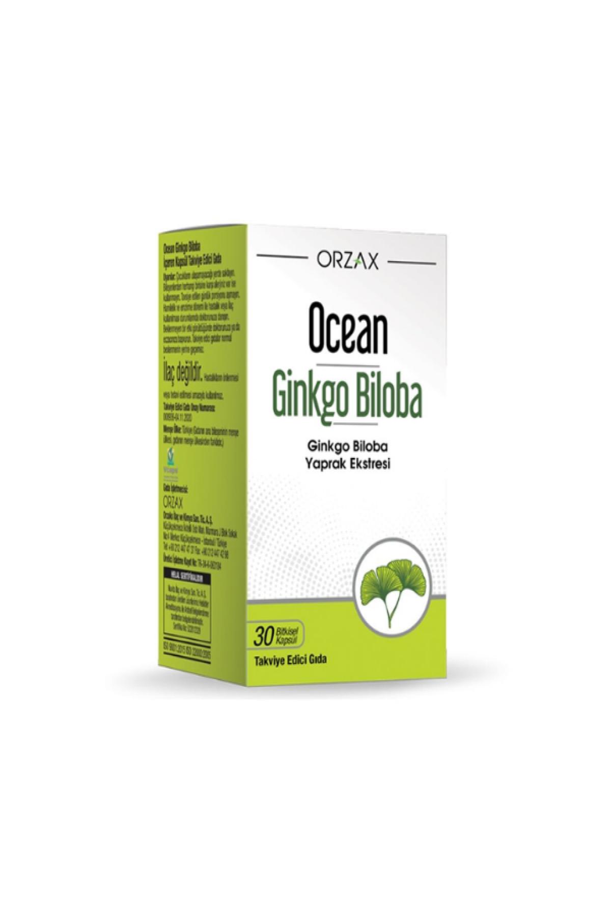 OCEAN GINKGO BILOBA 30 CAP.   