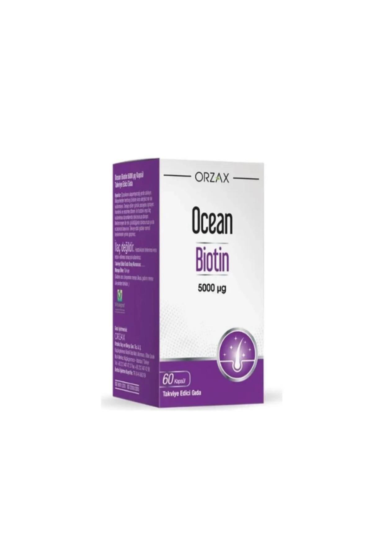 OCEAN BIOTIN 5000 MCG 60 CAP. 